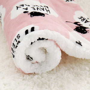 Winter Dog Bed Pet Blanket Pet Sleeping Mat - Pierrepablo